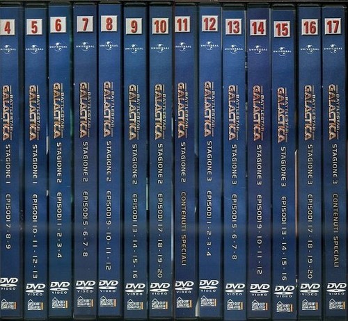 Battlestar galactica dvd 4 - galactica, 14